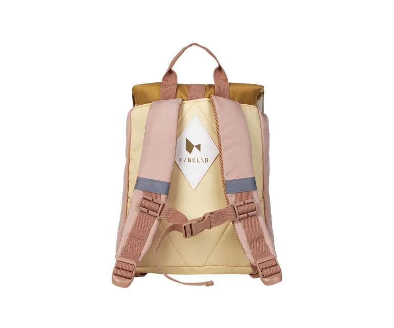 Fabelab - Mochila Escolar Pequena - Old Rose