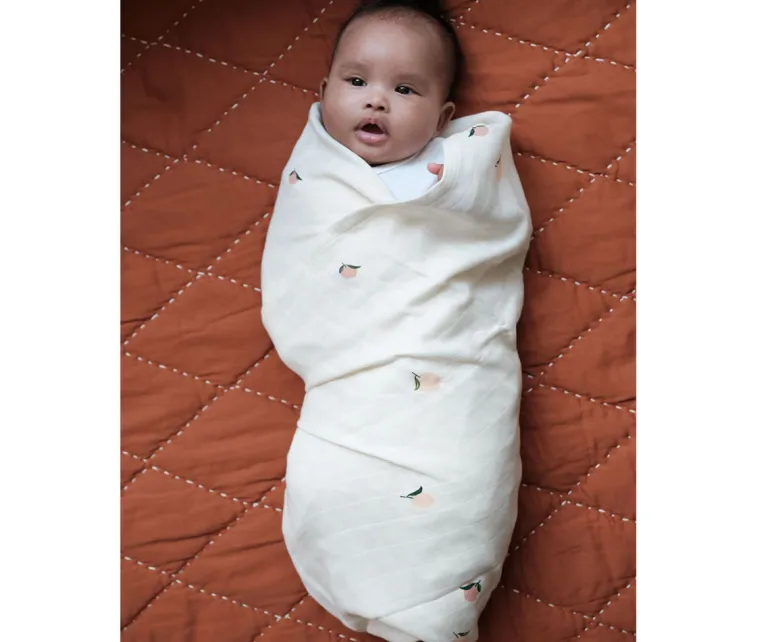 Fabelab - Musselina 120x120cm - Peach