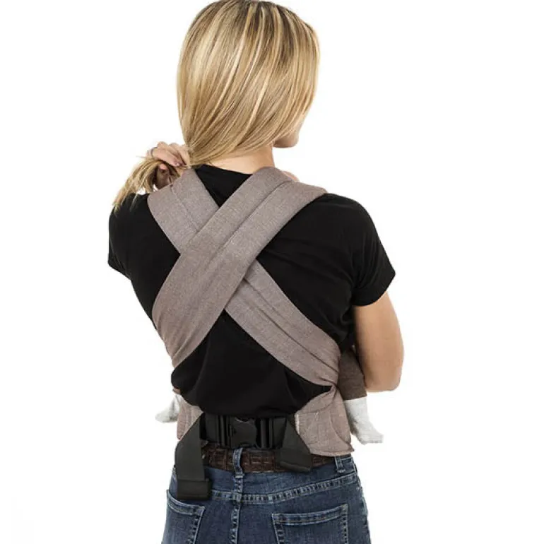 Fidella Mochila Portabebé FlowClick Halfbuckle Baby - Chevron Walnut