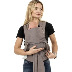 Fidella Mochila Portabebé FlowClick Halfbuckle Baby - Chevron Walnut