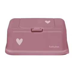 FunkyBox - Dispensador de Toalhitas Brilho - Rosa Francés