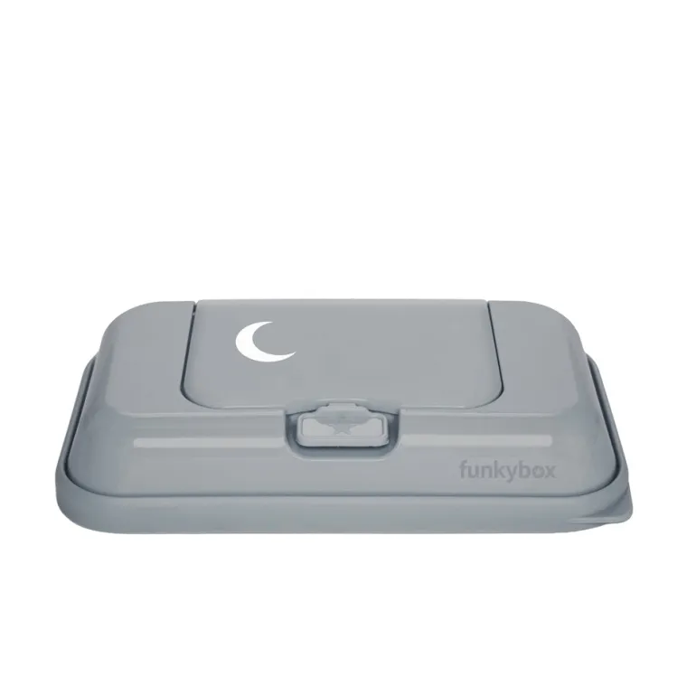 FunkyBox - Dispensador de Toalhitas To Go Brilho - Gris Luna