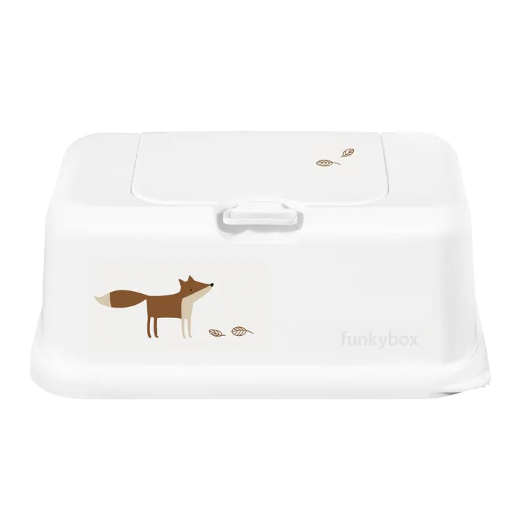 FunkyBox - Dispensador de Toalhitas Mate - Branca Zorro