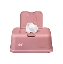 FunkyBox - Dispensador de Toalhitas Mate - Rosa Mariposa