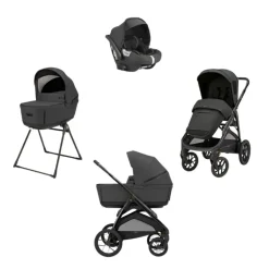 Inglesina Carrinho de Bebé Aptica XT Quattro - Magnet Grey