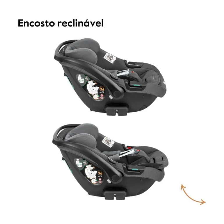Inglesina System Quattro Aptica Darwin Recline Evo - Crystal Grey