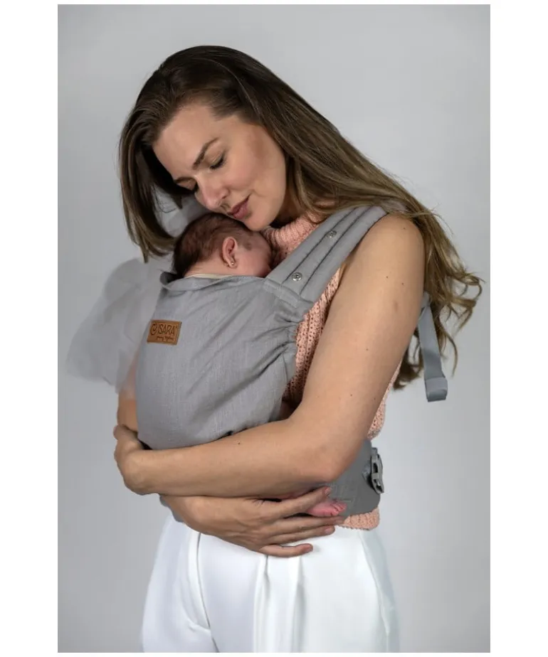Isara Elite Mochila Portabebé - Misty Linen