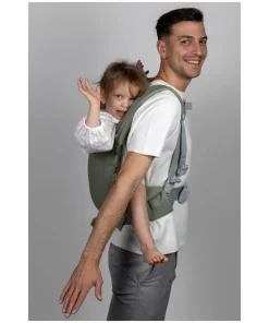Isara Elite Mochila Portabebé - Sage Green Linen