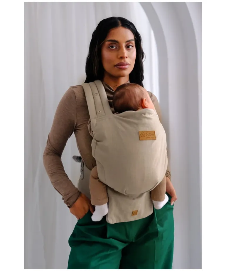 Isara Mochila Portabebé Elite - Sandstone Linen