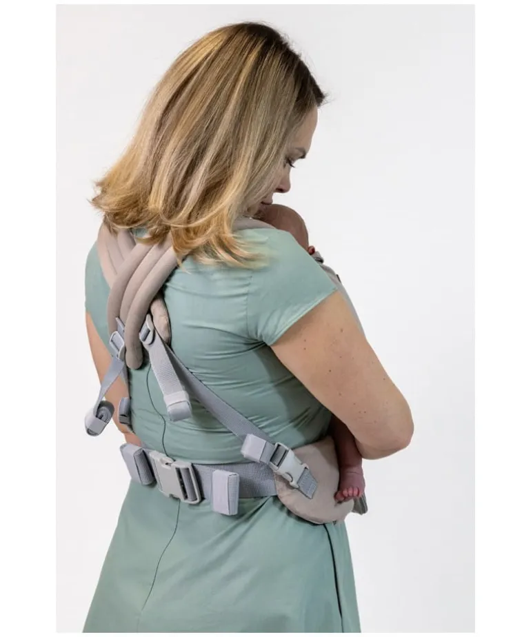 Isara Mochila Portabebé Elite - Caffe Latte