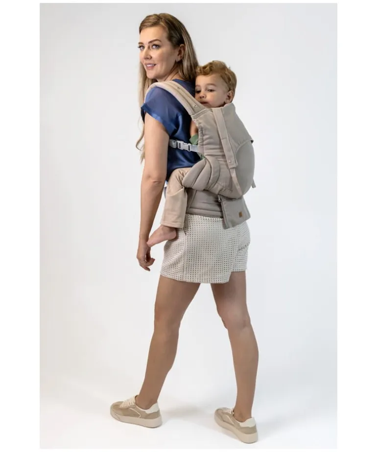 Isara Mochila Portabebé Elite - Caffe Latte