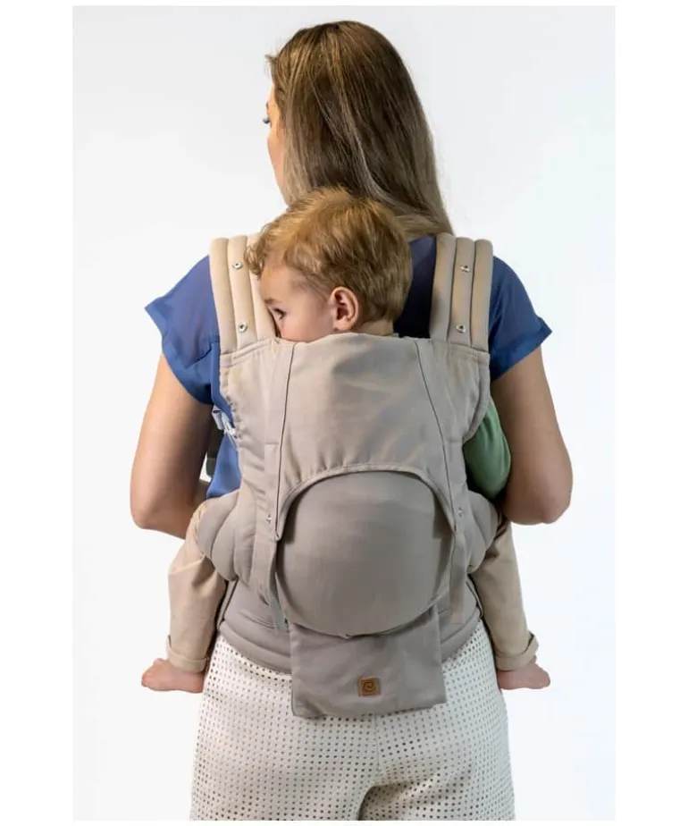 Isara Mochila Portabebé Elite - Caffe Latte
