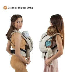 Isara Mochila Portabebé Quick Full Buckle V2 - Bluestone
