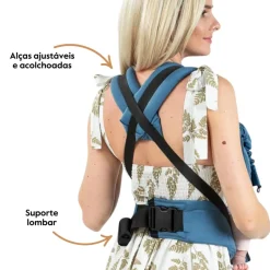 Isara Mochila Portabebé Quick Full Buckle - Pixelated Spicy Bamboo