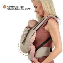 Isara Mochila Portabebé Quick Full Buckle - Pixelated Spicy Bamboo