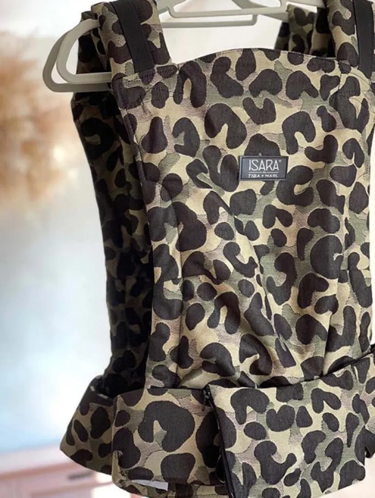 Isara Mochila Portabebé Quick Full Buckle - Tiba+Marl Camo