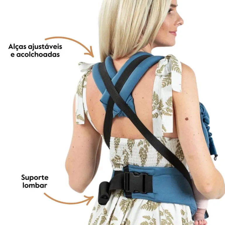 Isara Mochila Portabebé Quick Full Buckle V2 - Wildlife Sandy