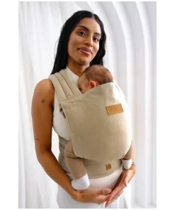 Isara Mochila Portabebé Quick Half Buckle - Sandstone Linen