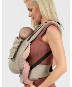 Isara Mochila Portabebé Quick Full Buckle V2 - Caffe Latte