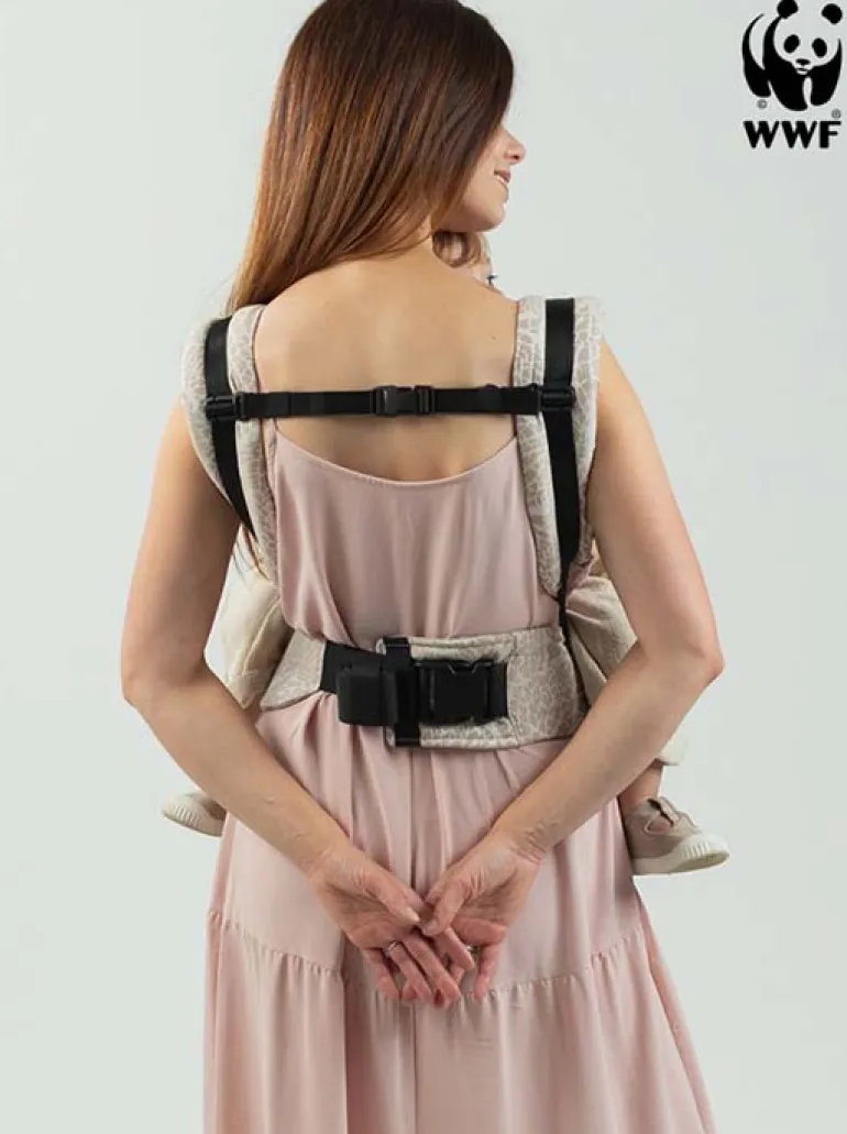 Isara Mochila Portabebé Quick Full Buckle V2 - Majestic Ivory Forest