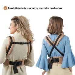 Isara Mochila Portabebé Quick Full Buckle V2 - Noire