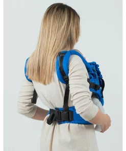 Isara Mochila Portabebé The ONE One size - Iris Blue Bamboo