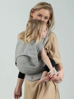 Isara Quick Half Buckle Mochila Portabebé - Misty Linen