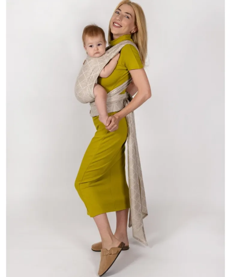 Isara Quick Half Buckle Mochila Portabebé - Au Naturel