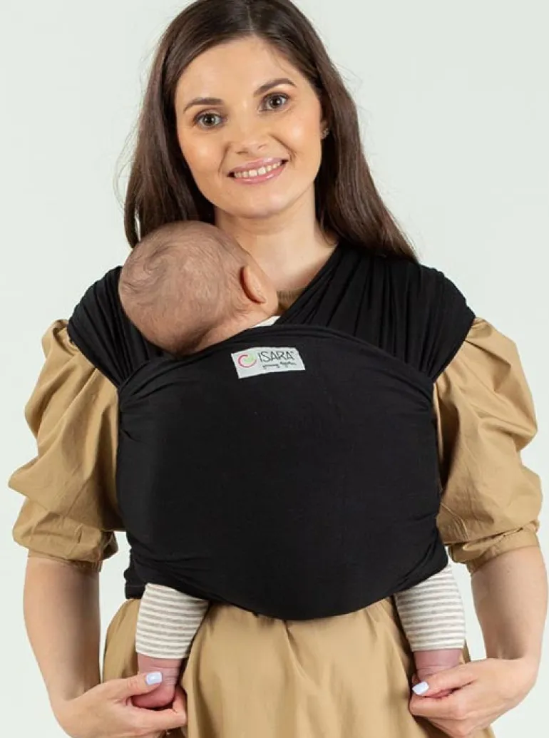 Isara Stretchy wrap One size - Onyx Black
