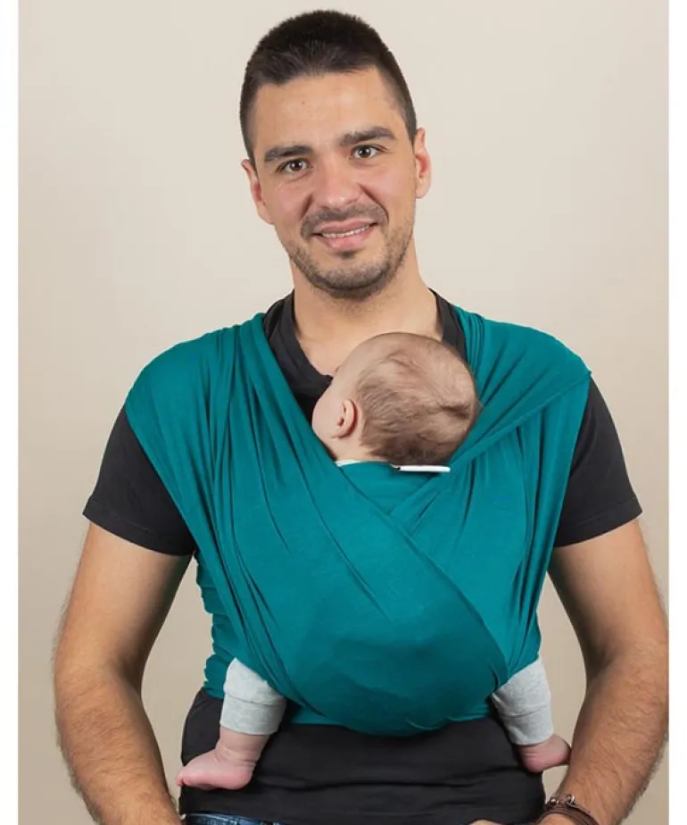 Isara Stretchy wrap One size - Teal Green