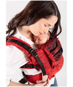 Isara The ONE Mochila Portabebé One size - Bloom in Rouge