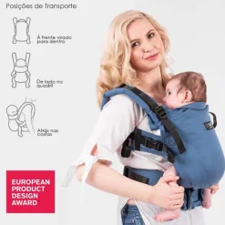 Isara The ONE Mochila Portabebé - Bluestone