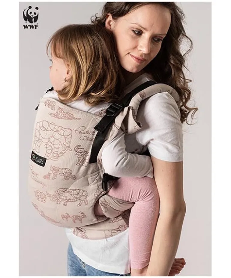 Isara The ONE Mochila Portabebé - Wildlife Sandy