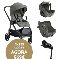 Joie Trio Valora Carrinho de Bebé - Evergreen