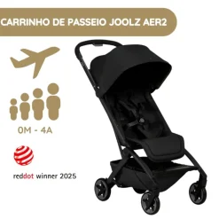 Joolz Aer2 Carrinho de Bebé - Space Black