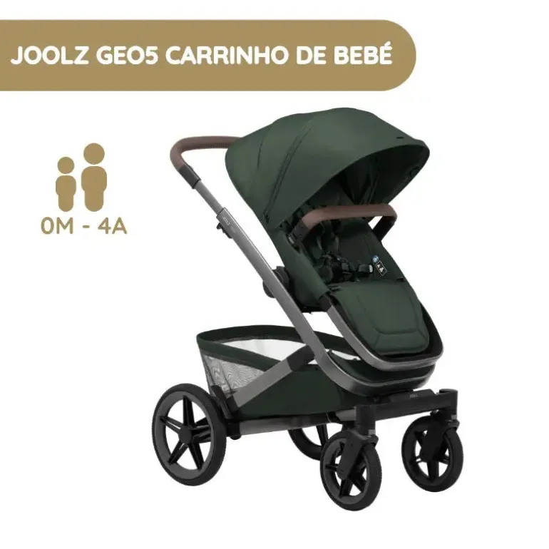 Joolz Geo5 Carrinho de Bebé - Forest green