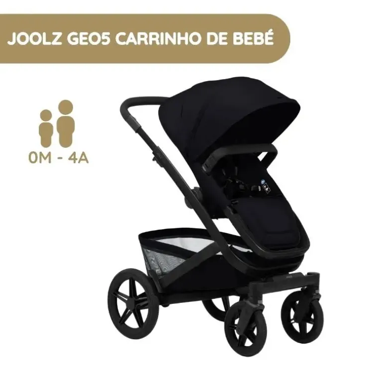 Joolz Geo5 Carrinho de Bebé - Space black