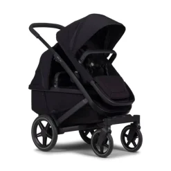 Joolz Geo3 Carrinho de Bebé (Twin) - Para gémeos ou dois bebés dos 0 aos 4 anos - Space black