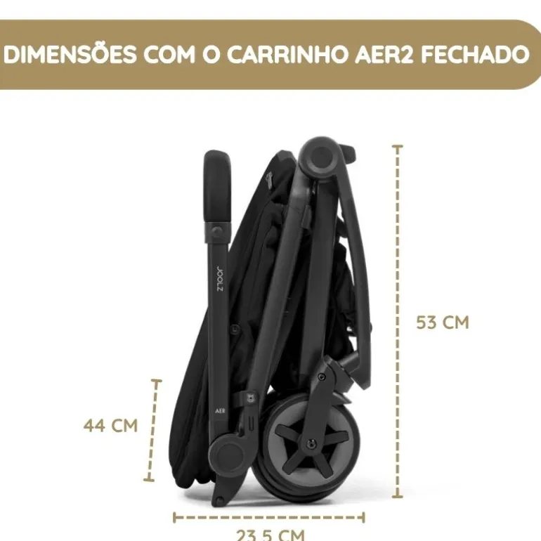 Joolz Ninho Aer2 - Space black