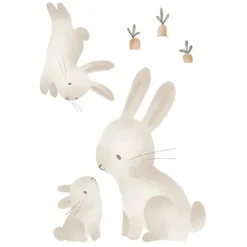 Little Dutch Autocolantes de Parede - Baby Bunny