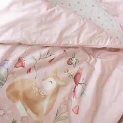 Little Dutch Edredão de Verão para Alcofa | Bassinet | 4-camadas Musselina | Fairy Blossom