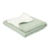 Little Dutch Manta de Malha para Alcofa | Bassinet Blanket | Pure Sage