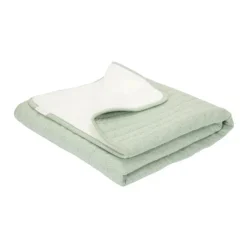 Little Dutch Manta de Malha para Alcofa | Bassinet Blanket | Pure Sage