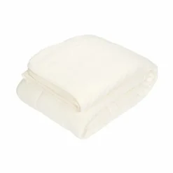 Little Dutch Manta de Malha para Berço | Cot Blanket | Pure Soft White