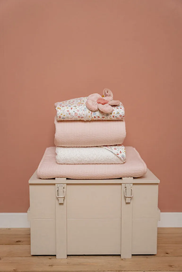 Little Dutch Mini Toalhinhas de Higiene | Washcloths - Flowers and Butterflies / Pure Soft Pink