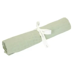 Little Dutch Swaddle 120 x 120 em Musselina - Sage