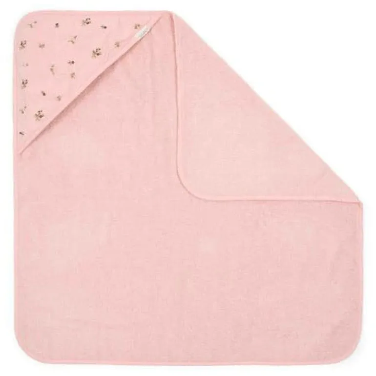 Little Dutch Toalha com Capuz - Bordada | Blossom - 75x75 cm