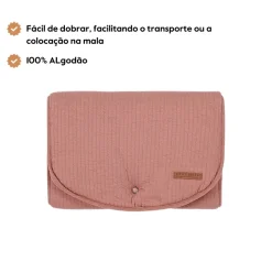 Little Dutch Troca-Fraldas Portátil Comfort | Pure Pink Blush