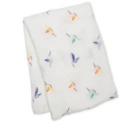Lulujo - Musselina de Bambu 120x120cm - Colibri