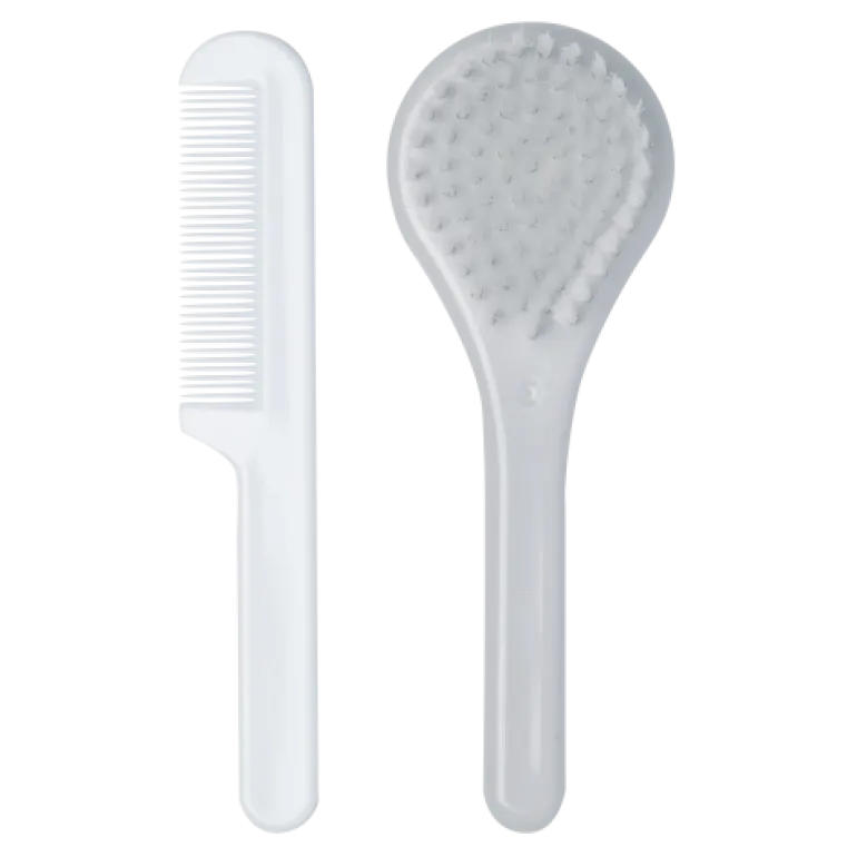 Luma Conjunto de Escova e Pente - Light Grey